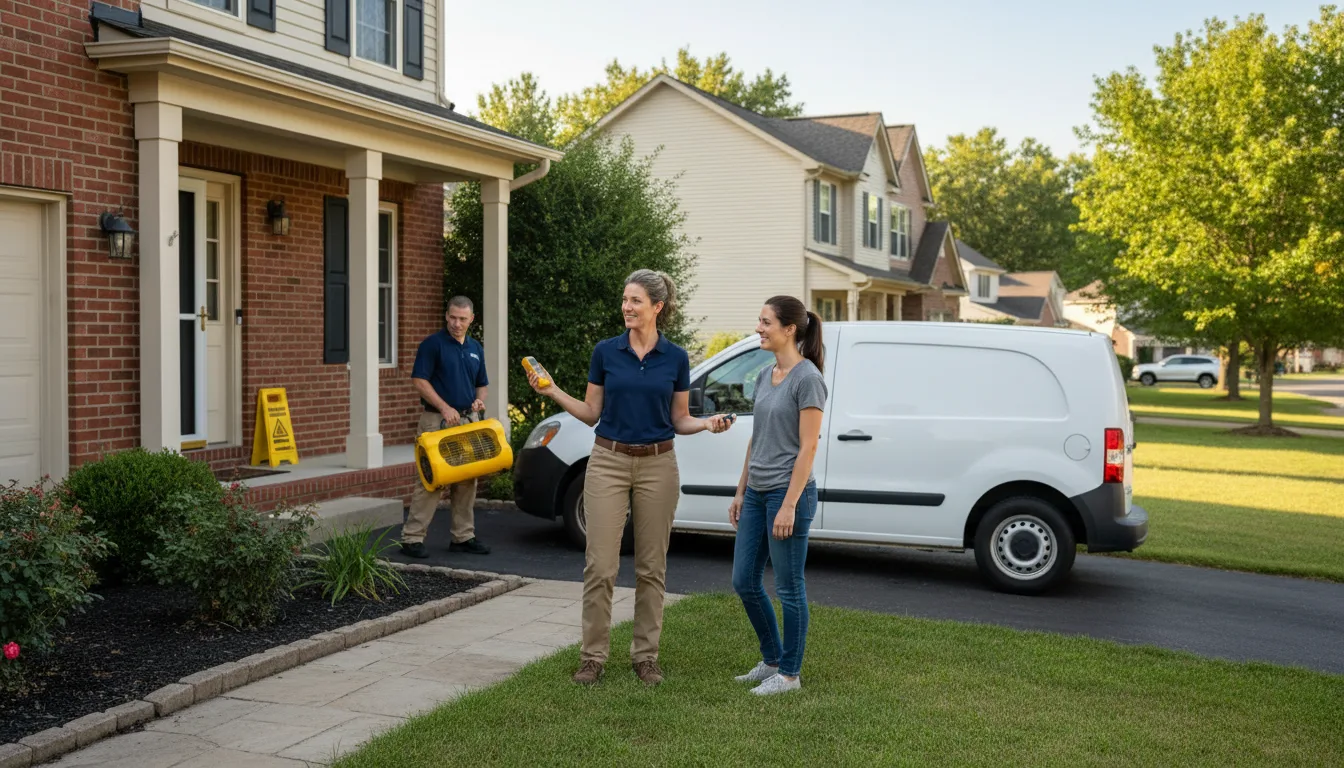 Water restoration image for Mildew Remediation in Greenbush, MI